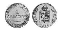 93 Groschen Anhalt-Bernburg (1603 - 1863) Plata 