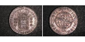 960 Reis Brésil Argent Jean VI de Portugal (1767-1826)