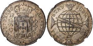 960 Reis Brasilien Silber Johann VI. von Portugal  (1767-1826)