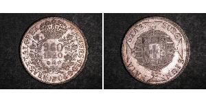 960 Reis Brasilien Silber 