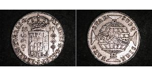 960 Reis Brazil Silver John VI of Portugal (1767-1826)