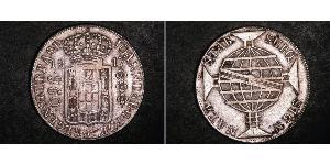 960 Reis Brazil Silver John VI of Portugal (1767-1826)