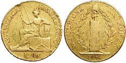 96 Lira Italian city-states Gold 