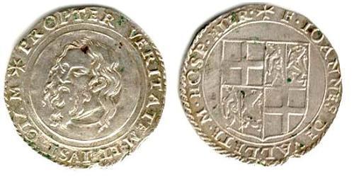 9 Tari Ordine di Malta (1080 - ) Argento 