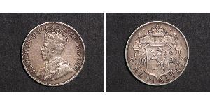 9 Пиастр Британский Кипр (1878 - 1960) Серебро Георг V (1865-1936)