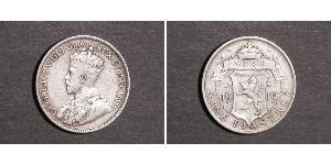 9 Пиастр Британский Кипр (1878 - 1960) Серебро Георг V (1865-1936)