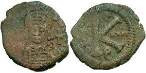 Half Follis Byzantine Empire (330-1453) Bronze Justinian I (482-565)