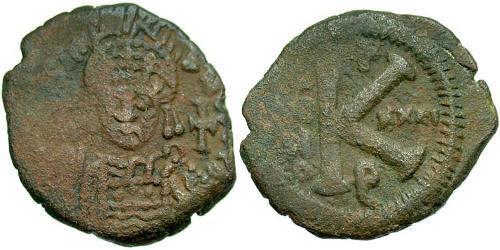 Half Follis Impero bizantino (330-1453) Bronzo Giustiniano I (482-565)