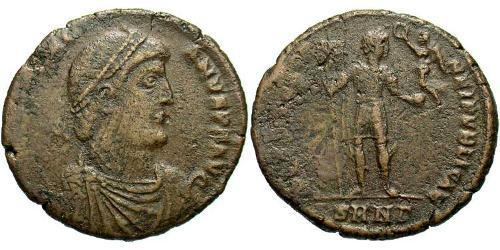  AE1 / 1 Фолліс Римська імперія (27BC-395) Бронза Валентиніан I (321-375)