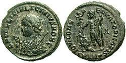  AE3 / 1 Фоллис Римская империя (27BC-395) Бронза Лициний II (315-326)