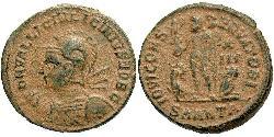 AE3 / 1 Фоллис Римская империя (27BC-395) Бронза Лициний II (315-326)
