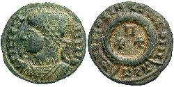  AE3 / 1 Фоллис Римская империя (27BC-395) Бронза Констанций II (317 - 361)