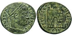  AE3 / 1 Фоллис Римская империя (27BC-395) Бронза Константин I (272 - 337)