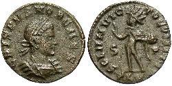  AE3 / 1 Фоллис Римская империя (27BC-395) Бронза Крисп (305 - 326)