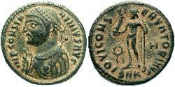  AE3 / 1 Фоллис Римская империя (27BC-395) Бронза Константин I (272 - 337)