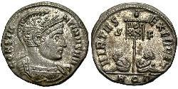  AE3 / 1 Фоллис Римская империя (27BC-395) Бронза Константин I (272 - 337)