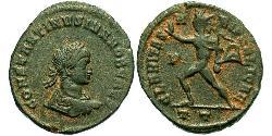  AE3 / 1 Фоллис Римская империя (27BC-395) Бронза Констанций II (317 - 361)