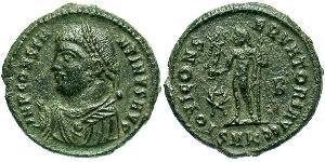  AE3 / 1 Фоллис Римская империя (27BC-395) Бронза Константин I (272 - 337)