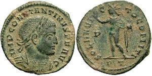  AE3 / 1 Фоллис Римская империя (27BC-395) Бронза Константин I (272 - 337)