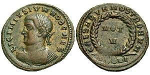  AE3 / 1 Фоллис Римская империя (27BC-395) Бронза Лициний II (315-326)