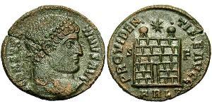  AE3 / 1 Фоллис Римская империя (27BC-395) Бронза Константин I (272 - 337)