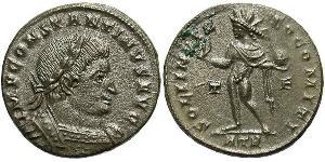  AE3 / 1 Фоллис Римская империя (27BC-395) Бронза Константин I (272 - 337)