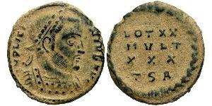  AE3 / 1 Фоллис Римская империя (27BC-395) Бронза Лициний I (265-324)