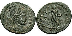  AE3 / 1 Фоллис Римская империя (27BC-395) Бронза Константин I (272 - 337)