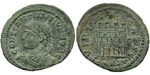  AE3 / 1 Фоллис Римская империя (27BC-395) Бронза Констанций II (317 - 361)