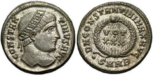  AE3 / 1 Фоллис Римская империя (27BC-395) Бронза Константин I (272 - 337)