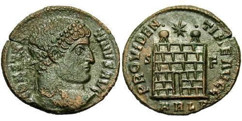  AE3 / 1 Фоллис Римская империя (27BC-395) Бронза Константин I (272 - 337)