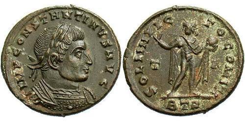  AE3 / 1 Фоллис Римская империя (27BC-395) Бронза Константин I (272 - 337)