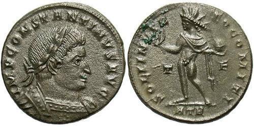  AE3 / 1 Фоллис Римская империя (27BC-395) Бронза Константин I (272 - 337)