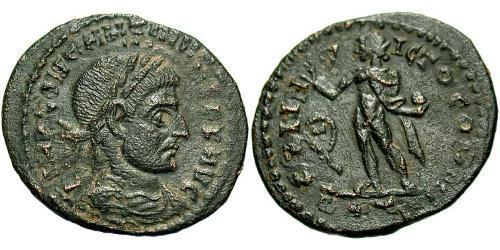  AE3 / 1 Фоллис Римская империя (27BC-395) Бронза Константин I (272 - 337)