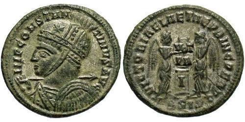  AE3 / 1 Фоллис Римская империя (27BC-395) Бронза Константин I (272 - 337)