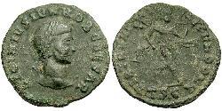  AE3 / 1 Фоллис Римская империя (27BC-395) Серебро Лициний II (315-326)