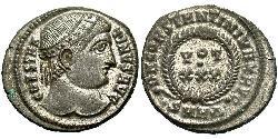  AE3 / 1 Фолліс Римська імперія (27BC-395) Бронза Костянтин I (272 - 337)