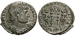  AE3 / 1 Фолліс Римська імперія (27BC-395) Бронза Костянтин I (272 - 337)