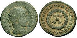 AE3 / 1 Фолліс Римська імперія (27BC-395) Бронза Костянтин I (272 - 337)