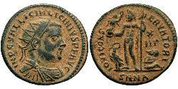  AE3 / 1 Фолліс Римська імперія (27BC-395) Бронза Ліціній I (265-324)