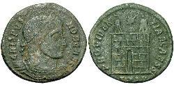  AE3 / 1 Фолліс Римська імперія (27BC-395) Бронза Крисп (305 - 326)