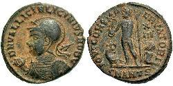  AE3 / 1 Фолліс Римська імперія (27BC-395) Бронза Ліциній II (315-326)