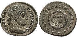  AE3 / 1 Фолліс Римська імперія (27BC-395) Бронза Костянтин I (272 - 337)