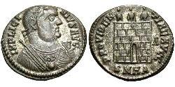  AE3 / 1 Фолліс Римська імперія (27BC-395) Бронза Ліціній I (265-324)