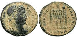  AE3 / 1 Фолліс Римська імперія (27BC-395) Бронза Костянтин I (272 - 337)