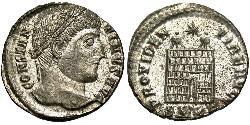  AE3 / 1 Фолліс Римська імперія (27BC-395) Бронза Костянтин I (272 - 337)