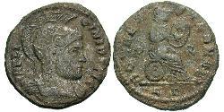  AE3 / 1 Фолліс Римська імперія (27BC-395) Бронза Ліціній I (265-324)