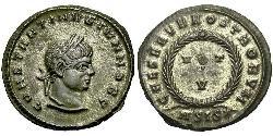  AE3 / 1 Фолліс Римська імперія (27BC-395) Бронза Констанцій II (317 - 361)