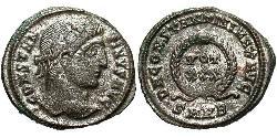  AE3 / 1 Фолліс Римська імперія (27BC-395) Бронза Костянтин I (272 - 337)