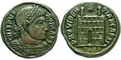  AE3 / 1 Фолліс Римська імперія (27BC-395) Бронза Крисп (305 - 326)